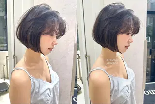 ショート 捺葵 @72tomi__のヘアスタイル