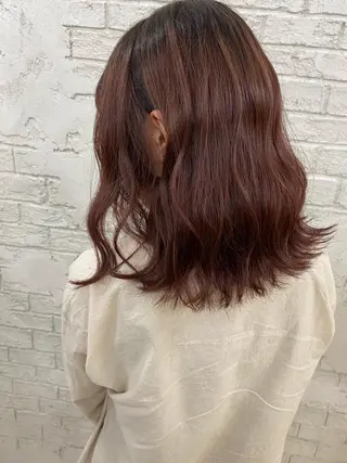 カラー 🦋YUI 髪質改善 ブリーチ　着付け🦋のヘアスタイル
