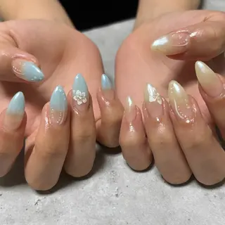 ネイル 直方市ネイルサロン minuitのネイルデザイン