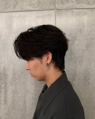 ショート パーマ メンズ 瀧野 翔吾【メンズ特化】のヘアスタイル