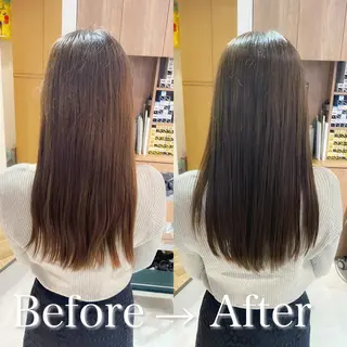ロング カラー 髪質改善特化 安東駿介のヘアスタイル