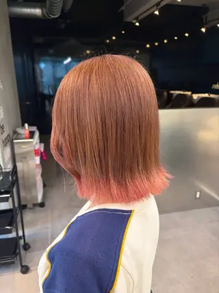 ショート カラー パーマ ヘアアレンジ .⋆⟡💖 Marin💖⟡⋆.のヘアスタイル