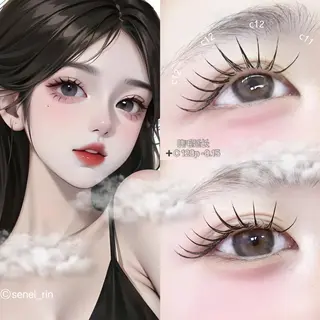 マツエク・マツパ 💗まつ毛パーマ 専門店🎀SeneLのマツエク・マツパデザイン