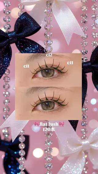 マツエク・マツパ H eyelash YUUKI🎀のマツエク・マツパデザイン