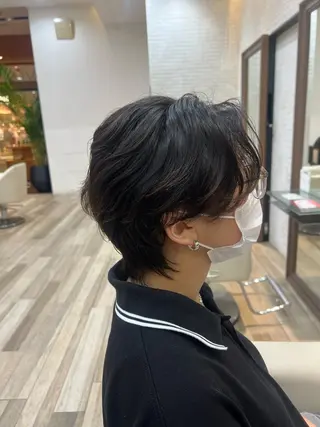 ショート パーマ 高橋 希羅のヘアスタイル