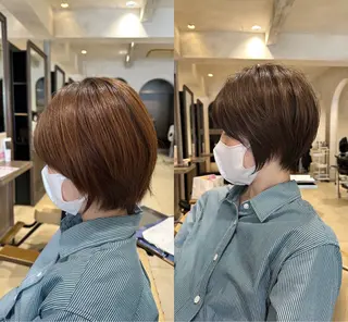 ショート 福原 優介のヘアスタイル