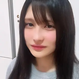 ロング レイヤーカット/ フェミニン💕/鏡のヘアスタイル