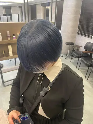 ショート ♡似合わせハイトーン ♡maiのヘアスタイル