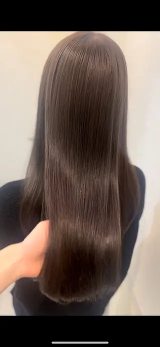 ロング カラー 透けるbrown カラー🎗♡yukaのヘアスタイル