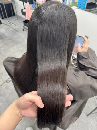 セミロング 髪質改善メニュー 長井 美佐子のヘアスタイル