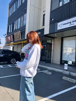 セミロング 原田 慎吾のヘアスタイル