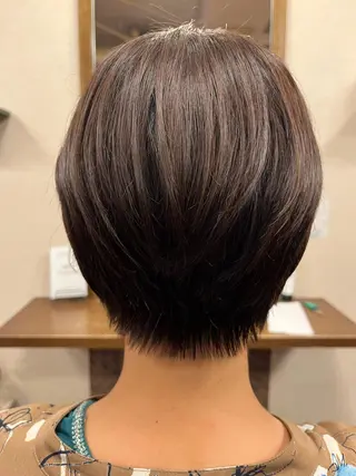 ショート カラー liL  hair サトウリョウタのヘアスタイル