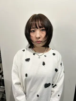ミディアム 山下颯羽 /表参道/外苑前のヘアスタイル