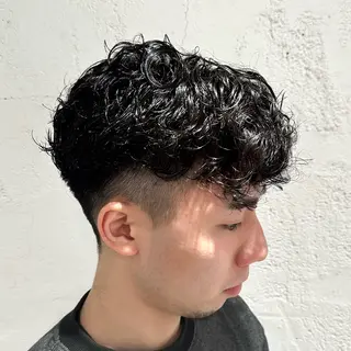 パーマ メンズ 横浜/カット/ パーマ/shuのヘアスタイル