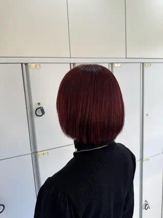 カラー ブリーチなしwカラー /艶カラー/oukaのヘアスタイル