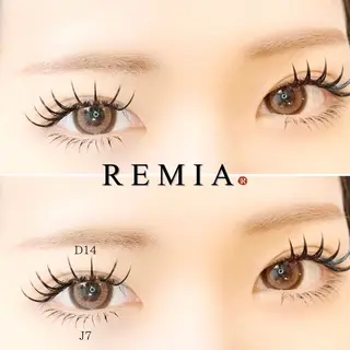 マツエク・マツパ REMIA横須賀中央 翁川なぎさのマツエク・マツパデザイン