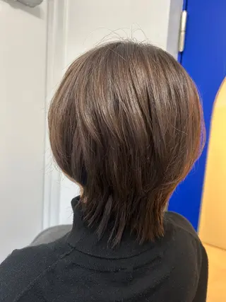 ショート カラー 久木原 ゆりのヘアスタイル