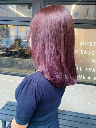 カラー 中富 🍪みなのヘアスタイル