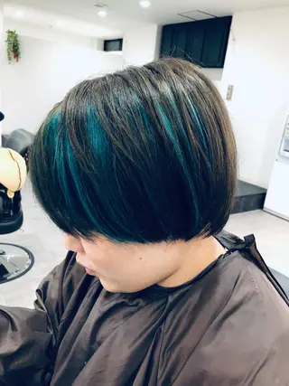 ショート 渡邊 暁史のヘアスタイル