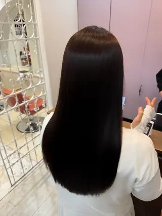 ロング YUTA/艶髪/髪質 改善/メンズカットのヘアスタイル