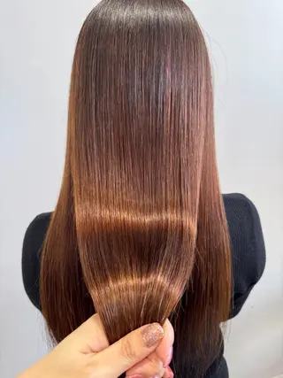 ロング カラー 小平 琳のヘアスタイル