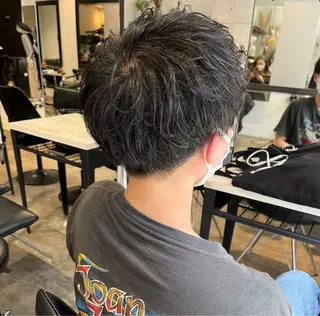 ショート パーマ メンズ もてぎさやか👩🏻 🪄巻ける縮毛矯正のヘアスタイル