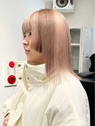 ミディアム カラー HARU//原宿🤍 リピート率NO.1のヘアスタイル