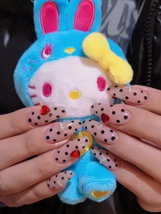 ネイル 3dパーツ/流行り 👧shushu❤️のネイルデザイン