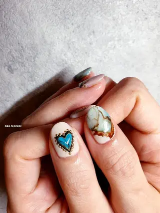 ネイル 3dパーツ/流行り 👧shushu❤️のネイルデザイン