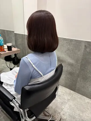 ミディアム カラー mao | 柔らか艶カラー🫧のヘアスタイル