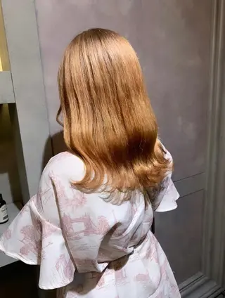 セミロング カラー 💘大人可愛く💘 Natsuki❥❥❥のヘアスタイル