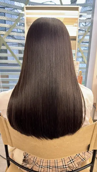 縮毛矯正/髪質改善 インナーカラーせいぎのヘアスタイル