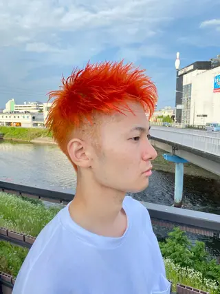メンズ 粕川 達哉のヘアスタイル