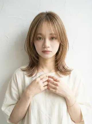 ミディアム 口コミ150件超え 💬☘️笹岡航太のヘアスタイル