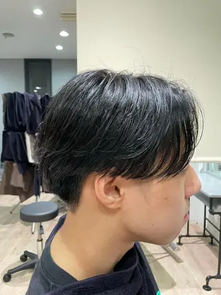 パーマ メンズ Ryo 難波 メンズサロンのヘアスタイル