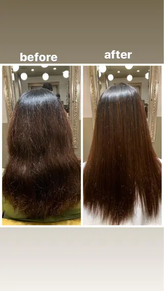ロング 縮毛矯正専門美容師 宮本遼のヘアスタイル
