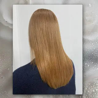 セミロング ルプラボウ/豊川/ 美髪カラー/アヤカのヘアスタイル