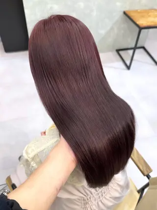 カラー るな🩰 銀座暖色カラー♩🎀のヘアスタイル