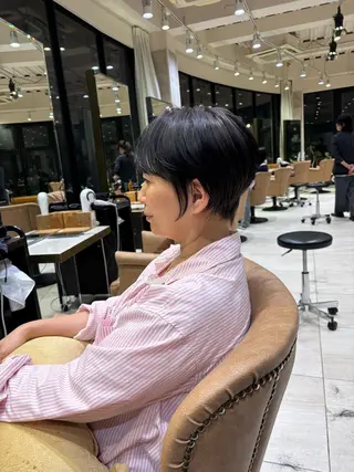 ショート カットモデル募集中/ 小顔効果抜群/荒砂のヘアスタイル