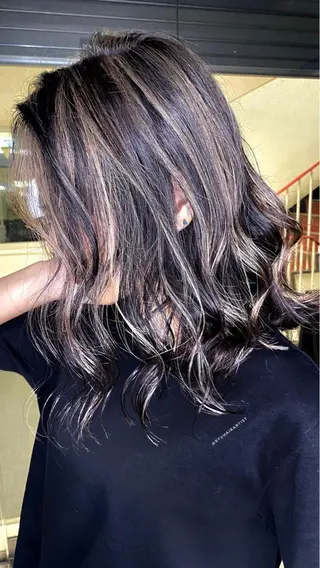ミディアム カラー Rang柏 髪質改善No1のヘアスタイル
