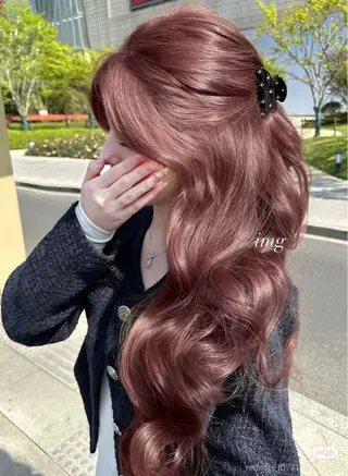 カラー 透明感うる艶カラー 🤍MANAMIのヘアスタイル
