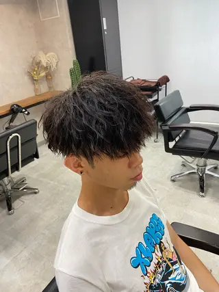 パーマ メンズ 里帆 CREAMのヘアスタイル