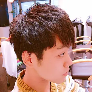 メンズ 前之園 ひかるのヘアスタイル