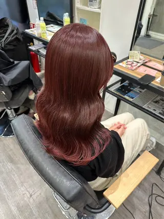 カラー 艶髪🥣透明感カラー 🫧前田奈津実のヘアスタイル