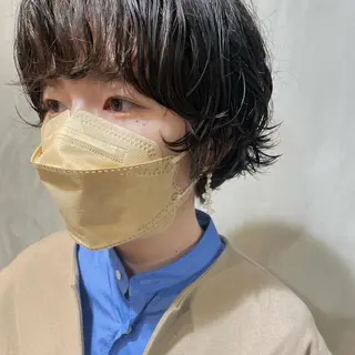 ショート パーマ ヤマモト マイのヘアスタイル