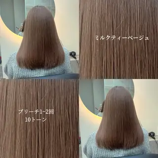 ミディアム 小倉 結衣のヘアスタイル