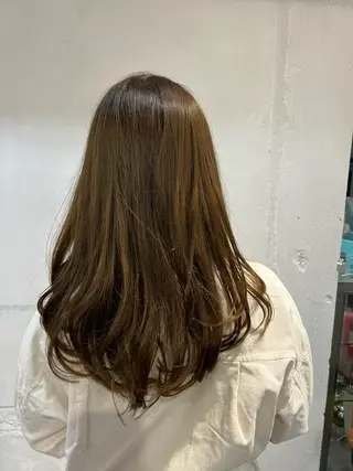 セミロング 山梨 慶斗のヘアスタイル
