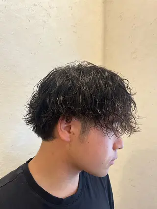 メンズ 阿部 翔一郎/暖色系カラーのヘアスタイル
