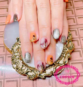 ネイル CROWN プライベートサロンのネイルデザイン