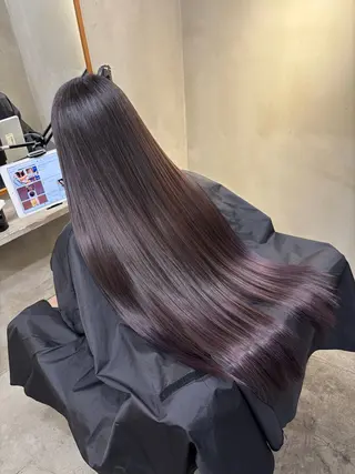 ロング カラー 中園康 /カラー/ブリーチのヘアスタイル